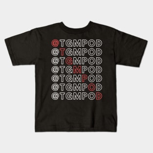 The Game Managers Podcast TGMPOD Kids T-Shirt